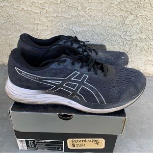 Asics Men’s Black Tennis Shoes